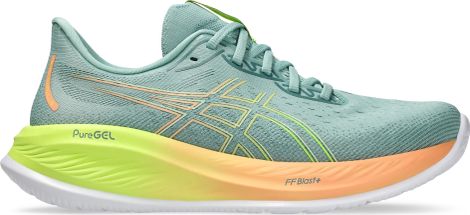 Chaussures Running Asics Gel-Cumulus 26 Paris Vert/Orange/Jaune Homme