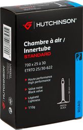 Chambre à Air Hutchinson Standard 700 mm Presta 80 mm Noir