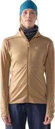 Haglöfs L.I.M. Mid Multi II Hooded Fleece, Brown, Women's