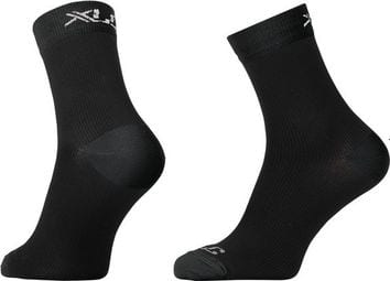 Par de calcetines de compresión XLC Race Negro