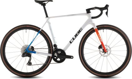 Cube Cross Race C:62 SLX Cyclocrossfiets Shimano Ultegra Di2/GRX Di2 12S 700 mm Teamline Pearl White 2026