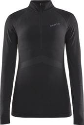 Craft Active Intensity Zip Women's 1/2 Zip Long Sleeve Jersey Black