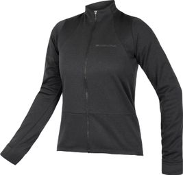 Langarmtrikot Endura GV500 Femme Noir