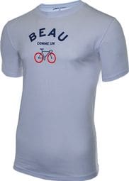 Rubb'r Beau Blanc Kurzarm T-Shirt