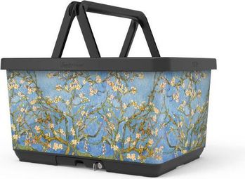 BASKY VAN GOGH Panier universel porte-bagage vélo attache rapide  sécurisée - THE BASKY COMPANY