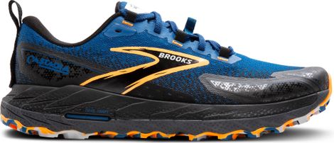 Brooks Cascadia 18 Blue/Orange Men's Trail Shoes