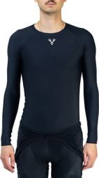 Sous-Maillot thermique Manches Longues Unisexe LeBram Galibier Noir