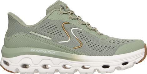 Scarpe da trekking Skechers Slip-ins Glide-Step Sole verde da donna