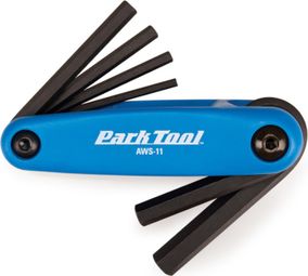 Park Tool AWS-11C Klappsechskantschlüsselsatz 4/5/6/8 / 10mm