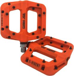 Pedali BST Parts E-Vident Flat Arancio