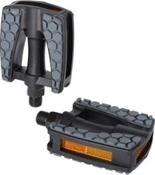 XLC PD-C16 Kinder-Flachpedal-Paare Schwarz