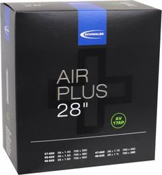 Chambre à Air Schwalbe Air Plus 28'' AV17 Valve Shrader 40mm