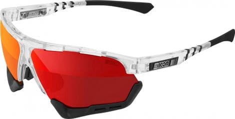 Scicon Sports Aerocomfort SCN PP Regular Lunettes De Soleil De Performance Sportive (Scnpp Multimorror Rouge/Briller)