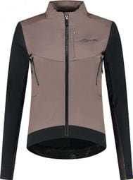 Veste Velo Hiver Rogelli Cadence - Femme - Taupe/Noir