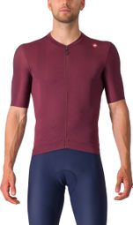 Castelli Espresso Bordeaux Kurzarmtrikot