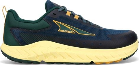 Altra Outroad 2 Trail Shoes Blue Yellow Men's