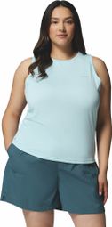 Camiseta sin mangas Columbia Bogata Bay azul para mujer