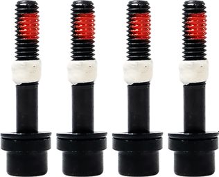 Kit de 4 Vis Magura QM M6 x 35 mm avec Frein Filet Rouge