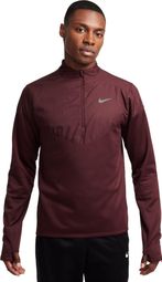 Nike Therma-Fit Sphere Element Red Uomo 1/2 Zip Thermal Top