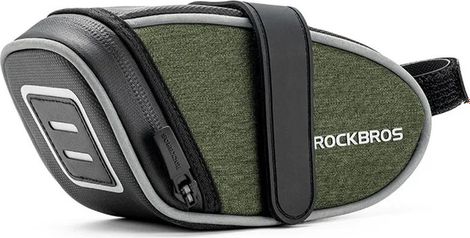 Sacoche de selle de vélo ROCKBROS  0.45L - Fixation velcro noir