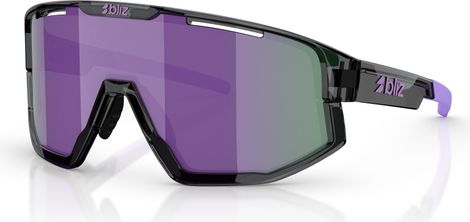 Lunettes Unisexe Bliz Fusion Small  Noir Cristal/Pourpre