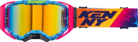 Kenny Performance Evo 2 MTB Masker Roze/Blauw