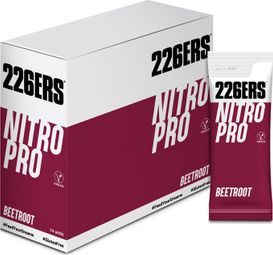 Partij van 14 Voedingssupplementen 226ERS Nitro Pro Rode Biet 14x10g