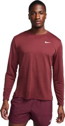 Maillot Manches Longues Nike Dri-Fit UV Miler Rouge