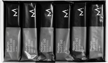 Pack of 12 Maurten Solid C 160 Energy Bars Cocoa 12x55g