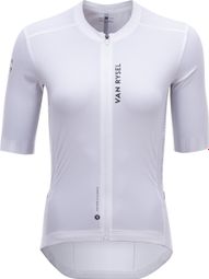 Unisex Van Rysel Racer 2 kurzärmeliges Trikot Weiß