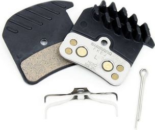 Jeu de patins de frein à disque Shimano Saint H03C VTT métallique