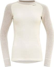 Camiseta de mujer Devold Duo Active Merino 205 Blanca