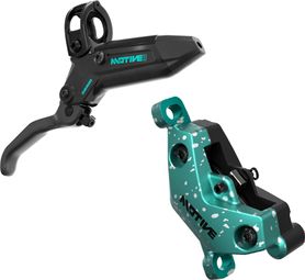 Pair of Sram Motive Disc Brakes (With Disc) Green/Black Expert Kit