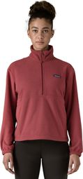 Patagonia Micro D 1/2 Zip Vrouwen Fleece Rood