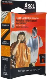 Poncho de survie SOL Heat Reflective Poncho