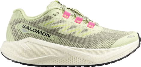 Salomon Aero Blaze 3 GRVL Running Shoes, Green/Pink, Women's