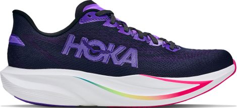 Hoka Mach 7 Running Shoes, Black/Multicolor, Men's