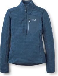 RAB Ascendor Light 1/2 Zip Women's Blue Fleece