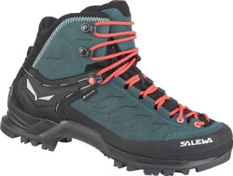 Chaussures de Randonnée Femme Salewa Mountain Trainer Mid Gore-Tex Bleu