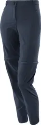 Loeffler Pantalon de randonnée zippé pour dames Fuselé CSL-Onyx