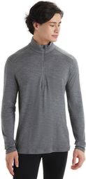 Baselayer Icebreaker 1/2 Zip Merino 260 Tech Gris