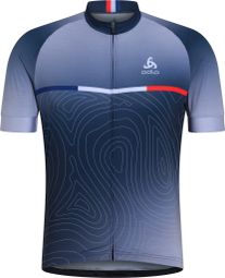 Odlo Performance France short sleeve jersey - Blue
