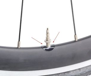 Lot de 2 autocollants de valve Presta transparents – Protection anti-frottement pour jante vélo