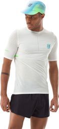 Compressport Pro Racing Kurzarm-Trikot Weiß Herren