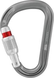 Schroefslot karabijnhaak Petzl Attache Grijs