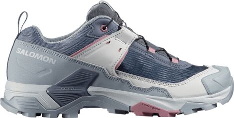 Salomon X Ultra 5 Wandelschoenen Blauw/Roze Dames