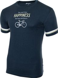 T-Shirt Manches Courtes Rubb'r Happiness Noir