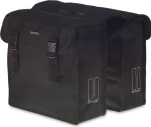 Basil Mara doppelte Fahrradtasche 35 Liter schwarz XL