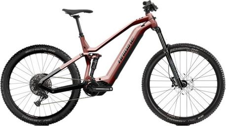 Haibike AllTrail 7 29'' / 27,5'' vollgefedertes E-Mountainbike, 12 V, 720 Wh, Yamaha, 70 Nm, Kupfer / Schwarz, für Körpergröße 165/175 cm – generalüberholtes Produkt