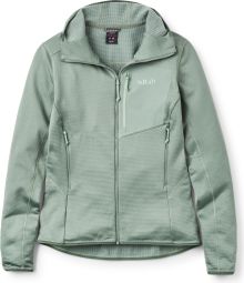 RAB Ascendor Light Hoody Dames Fleece Groen